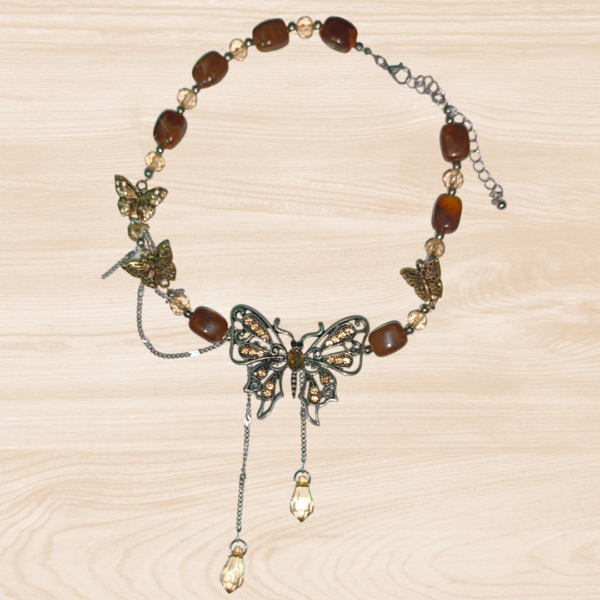 Collar Errante mariposas