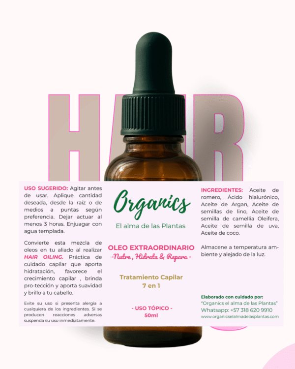 Oleo extraordinario  7 en 1 Hair Oiling - Image 2