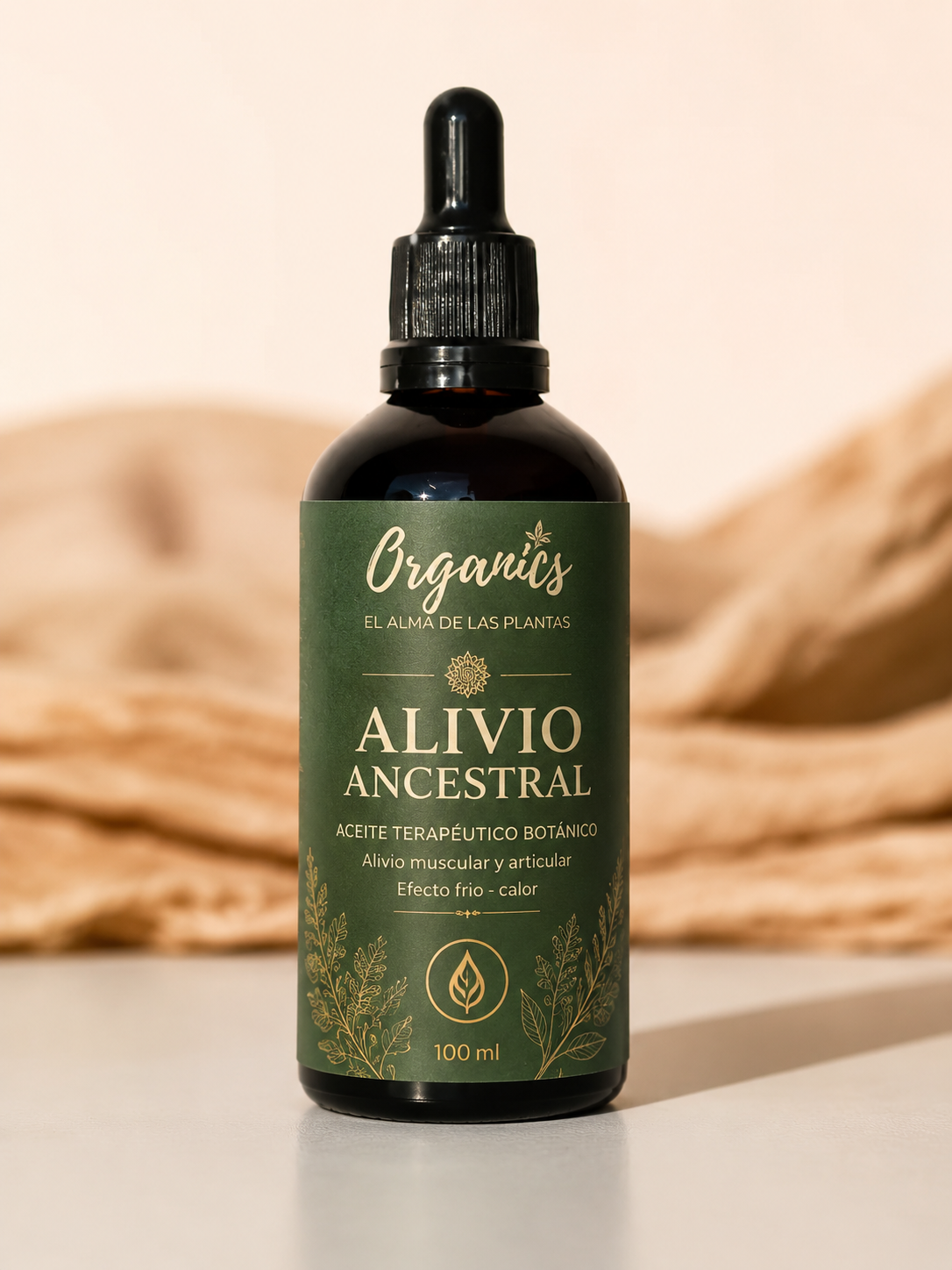 Aceite Terapéutico para el alivio de dolores